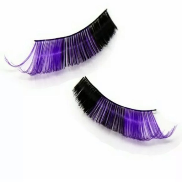Carnival Black and Purple Eyelash Set - Picture 3 of 3